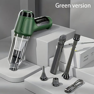Planet Gates Green 1pc Vacuum Cleaner, High Suction Handheld Wireless VacuumCleaner, Compressed Air Dust Collector For Office KeyboardCleaner, Car Mini Vacuum Cleaner