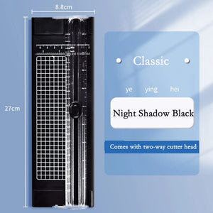 Planet Gates Green 2024 Fashion Popular Guillotine A4/A5 Paper Photo Trimmers Cutter Scrapbook Trimmer Lightweight Cutting Machine Office Supplies