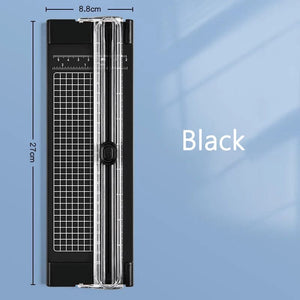 Planet Gates Green 2024 Fashion Popular Guillotine A4/A5 Paper Photo Trimmers Cutter Scrapbook Trimmer Lightweight Cutting Machine Office Supplies