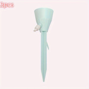 Planet Gates Green / 2pcs 2/5pcs Adjustable Self-watering Automatic Drip Irrigation System, Lazy Dripper, Green Plant Steward, Automatic Dripper Device For Plants, Flowers, Greenhouses, Gardens, Suitable For Gardens, Courtyards, Landscapes.