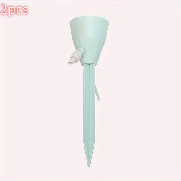Planet Gates Green / 2pcs 2/5pcs Adjustable Self-watering Automatic Drip Irrigation System, Lazy Dripper, Green Plant Steward, Automatic Dripper Device For Plants, Flowers, Greenhouses, Gardens, Suitable For Gardens, Courtyards, Landscapes.