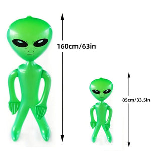 Planet Gates green 2Pcs Inflatable Alien Inflatable Toys For Halloween Thanksgiving Decoration Entertainment And Christmas Party Gifts