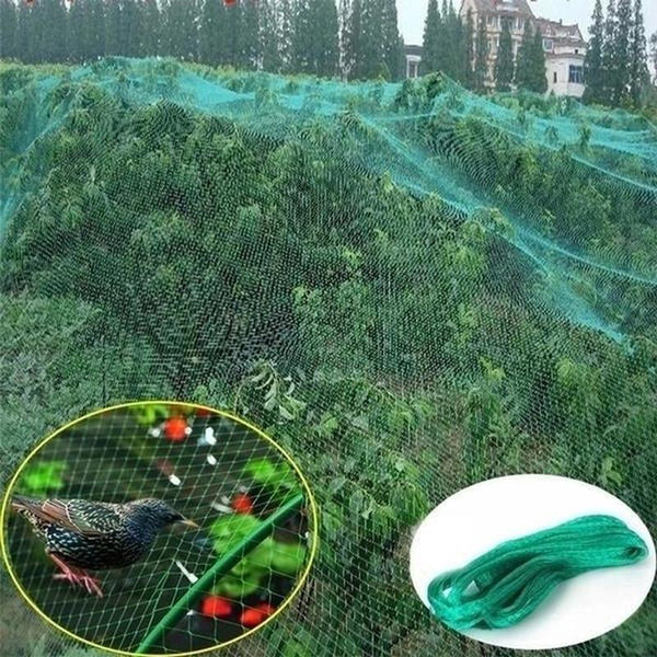 Planet Gates Green / 2x5m/199.9x500.13cm Protect Your Plants, Fruits, Trees, and Vegetables with 1pc Anti-bird Netting Deer Fence Pond Netting!