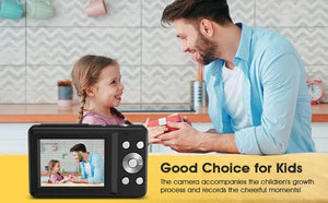 Planet Gates Green 32G to bag HD 1080P 2.4 inch digital Camera Rechargeable Cameras with 16x Zoom Compact Camera 44MP Cameras for kids Beginner Camera