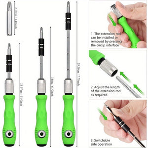 Planet Gates Green 32pcs In 1 32 In 1 Precise Screwdriver Set Mini Magnetic Bits Kit Phone Laptop Mobile Maintenance Tool
