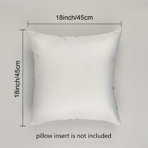 Planet Gates Green / 45*45cm 4pcs Tropical Plants Throw Pillow Covers Outdoor Waterproof Cushion Cover Modern Artistic Green Leaf Decorative Pillow Cases Home Decor Square 18x18 Inches Pillow Cover Summer White Pillowcases
