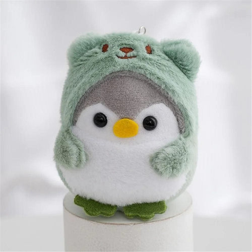 Planet Gates Green 4Colors , Size 7CM Approx. Animal Penguin Plush Stuffed TOY , Key Chain Gift DOLL