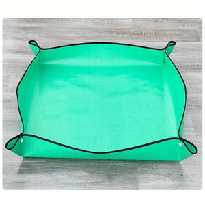 Planet Gates Green / 50*50cm/19.6*19.6in 1 Pack, 49.78*49.78cm Garden Mats Waterproof Thickened Soil Change Mats Plant Flowers And Meat Tools Change Pot Plant Mats Gardening Tools