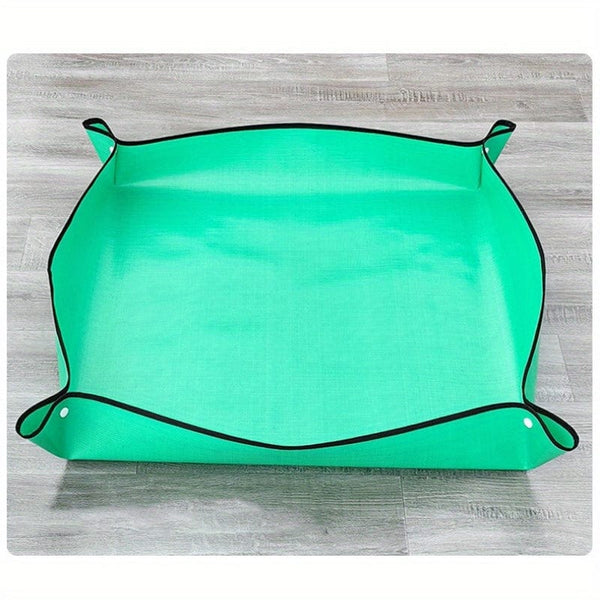 Planet Gates Green / 50*50cm/19.6*19.6in 1 Pack, 49.78*49.78cm Garden Mats Waterproof Thickened Soil Change Mats Plant Flowers And Meat Tools Change Pot Plant Mats Gardening Tools