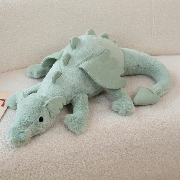 Planet Gates green / 50cm Giant Soft Plush Toy Little Dragon Plush Toys White Green Dinosaur Stuffed Animal Soft Doll Birthday Gift for Children