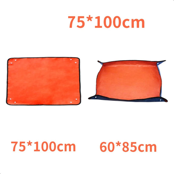 Planet Gates green 50x50 1pcs Planting Mat 50cm-100cm Gardening Potting Pad Foldable Garden Plant Flower Pot Transplanting Waterproof Mats