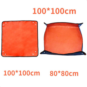 Planet Gates green 50x50 1pcs Planting Mat 50cm-100cm Gardening Potting Pad Foldable Garden Plant Flower Pot Transplanting Waterproof Mats