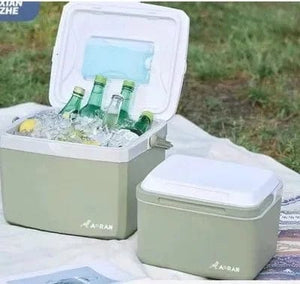 Planet Gates Green 5L 5L/8L/13L/26L Refrigerator Freezer Mini Fridge Car Ice Bucket Drink Cooler Heat and Cold Preservation for Outdoor Camping