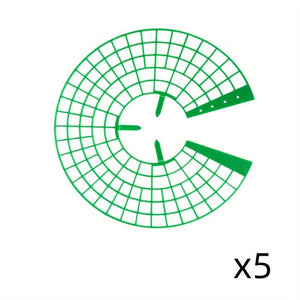 Planet Gates Green 5pcs Strawberry Bracket, Strawberry Seedling Planting Rack, Sun Flower Rack, Potted Strawberry Anti-corrosion Artifact, Fruit Support Rack