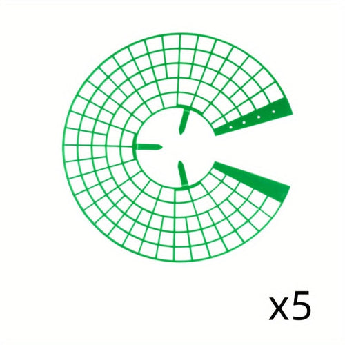 Planet Gates Green 5pcs Strawberry Bracket, Strawberry Seedling Planting Rack, Sun Flower Rack, Potted Strawberry Anti-corrosion Artifact, Fruit Support Rack