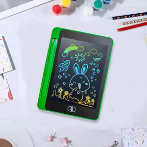 Planet Gates Green-6.5-Color2 6.5 in Color LCD Writing Board , Children's Drawing Toys,Gifts for CHILDREN'S Birthdays, Halloween, Christmas, and Easter