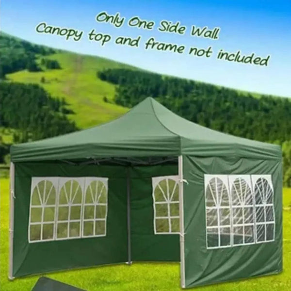 Planet Gates Green / 600cm x 200cm Folding Canopy Tent Tarp Oxford Waterproof Camping Canopy Tent Cloth Outdoor Patio Sun Shelter Tent Without Canopy Top Frame