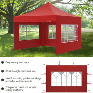 Planet Gates Green / 600cm x 200cm Folding Canopy Tent Tarp Oxford Waterproof Camping Canopy Tent Cloth Outdoor Patio Sun Shelter Tent Without Canopy Top Frame