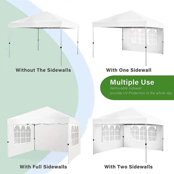 Planet Gates Green / 600cm x 200cm Folding Canopy Tent Tarp Oxford Waterproof Camping Canopy Tent Cloth Outdoor Patio Sun Shelter Tent Without Canopy Top Frame
