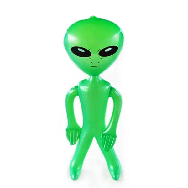 Planet Gates green-90CM 1pcs PVC Inflatable Toy Alien Doll Bar Party Alien Model Props Summer Beach Pool Water Toys Indoor Outdoor Festival Decorations