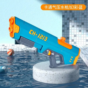Planet Gates green AK UNCLE E Double-hole water outlet water gun toy with large capacity outdoor water toy
