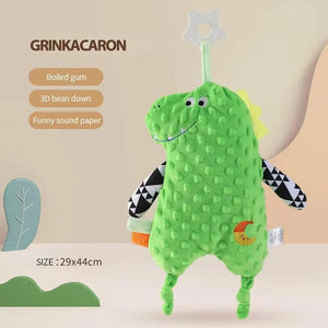 Planet Gates green Baby Infant Animal Soothing Placate Towel Cartoon Plush Bear Rabbits Placate Dolls for Newbron Soft Comfortable Towel