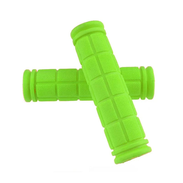 Planet Gates Green Bicycle Handlebar Grips Anti-skid Bike Handle Bar Grips Rubber Covers Fixed Gear BMX MTB Mountain Bike Bicycle Accessories