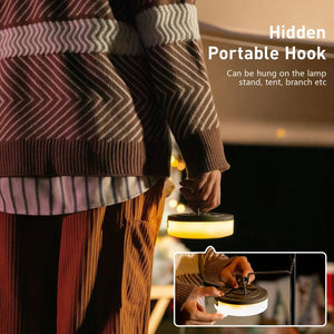 Planet Gates Green BISINNA Camping String Light USB Charging Lantern 2800mAh,IPX6 Waterproof,Rechargeable Flashlights