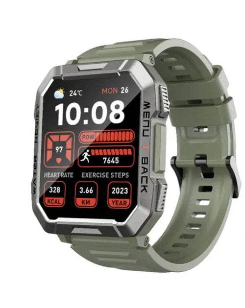 Planet Gates Green Blackview W60 2024 New Smartwatch 2.01'' HD Display TFT Rugged Smart Watch for Outdoor With Emergency Lighting Bluetooth Calling