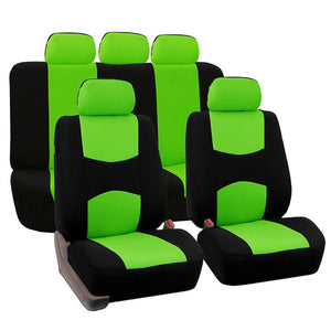 Planet Gates Green Car Seat Cover For 5 Seats Universal Fit Seat Covers For SUV Interior Accessories Car Seat Protector For Cars Trucks And SUV