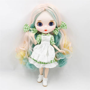 Planet Gates Green / CHINA / 30cm height ICY DBS Blyth doll nude 30cm Customized 1/6 bjd with joint body hand sets AB as girl gift special price