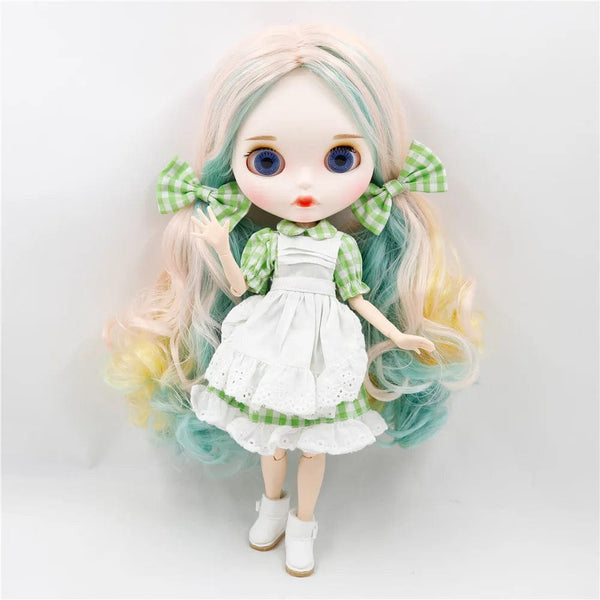 Planet Gates Green / CHINA / 30cm height ICY DBS Blyth doll nude 30cm Customized 1/6 bjd with joint body hand sets AB as girl gift special price