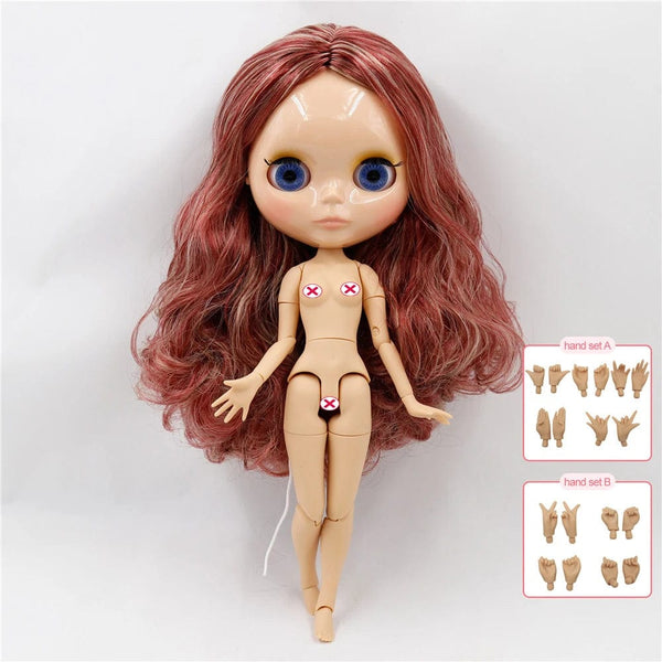 Planet Gates Green / CHINA / 30cm height ICY DBS Blyth doll nude 30cm Customized 1/6 bjd with joint body hand sets AB as girl gift special price