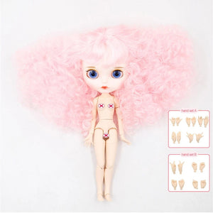 Planet Gates Green / CHINA / 30cm height ICY DBS Blyth doll nude 30cm Customized 1/6 bjd with joint body hand sets AB as girl gift special price