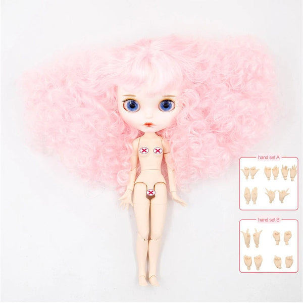 Planet Gates Green / CHINA / 30cm height ICY DBS Blyth doll nude 30cm Customized 1/6 bjd with joint body hand sets AB as girl gift special price