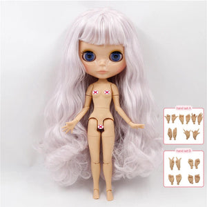 Planet Gates Green / CHINA / 30cm height ICY DBS Blyth doll nude 30cm Customized 1/6 bjd with joint body hand sets AB as girl gift special price
