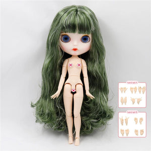 Planet Gates Green / CHINA / 30cm height ICY DBS Blyth doll nude 30cm Customized 1/6 bjd with joint body hand sets AB as girl gift special price