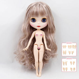 Planet Gates Green / CHINA / 30cm height ICY DBS Blyth doll nude 30cm Customized 1/6 bjd with joint body hand sets AB as girl gift special price