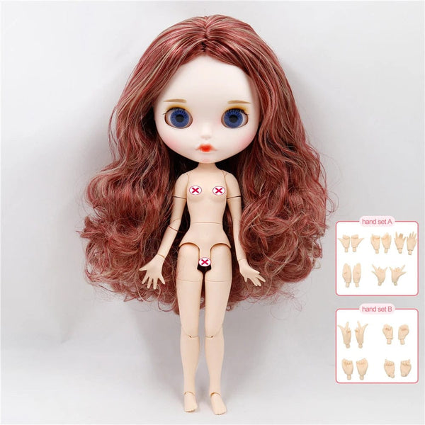 Planet Gates Green / CHINA / 30cm height ICY DBS Blyth doll nude 30cm Customized 1/6 bjd with joint body hand sets AB as girl gift special price