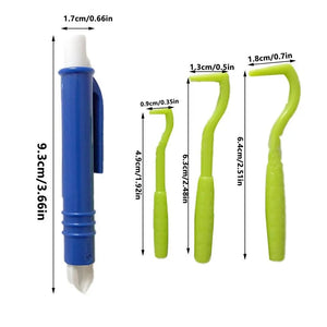 Planet Gates green / CHINA Dog Tick Remover Tool 4 pcs Tick Remover Kit for Cats and Dogs Flea Remover Comb Lice Supplies for Pet Dog Cat Human Horse