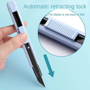 Planet Gates green / CHINA Multifunction Portable Utility Knife W/ Blade Pocket Craft Wrapping Box Paper Envelope Cutter Letter Opener Student Art Supplies