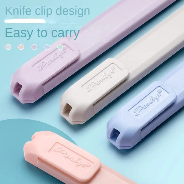 Planet Gates green / CHINA Multifunction Portable Utility Knife W/ Blade Pocket Craft Wrapping Box Paper Envelope Cutter Letter Opener Student Art Supplies