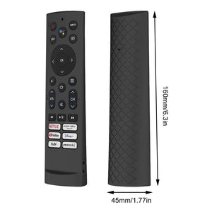 Planet Gates green / CHINA Silicone Shell for Hisense ERF3F80H ZDB1210320 Remote Control Smart TV Remote Sleeve Dustproof Protective Cover Replacement Case