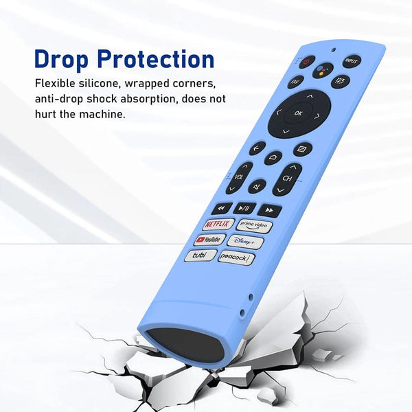 Planet Gates green / CHINA Silicone Shell for Hisense ERF3F80H ZDB1210320 Remote Control Smart TV Remote Sleeve Dustproof Protective Cover Replacement Case