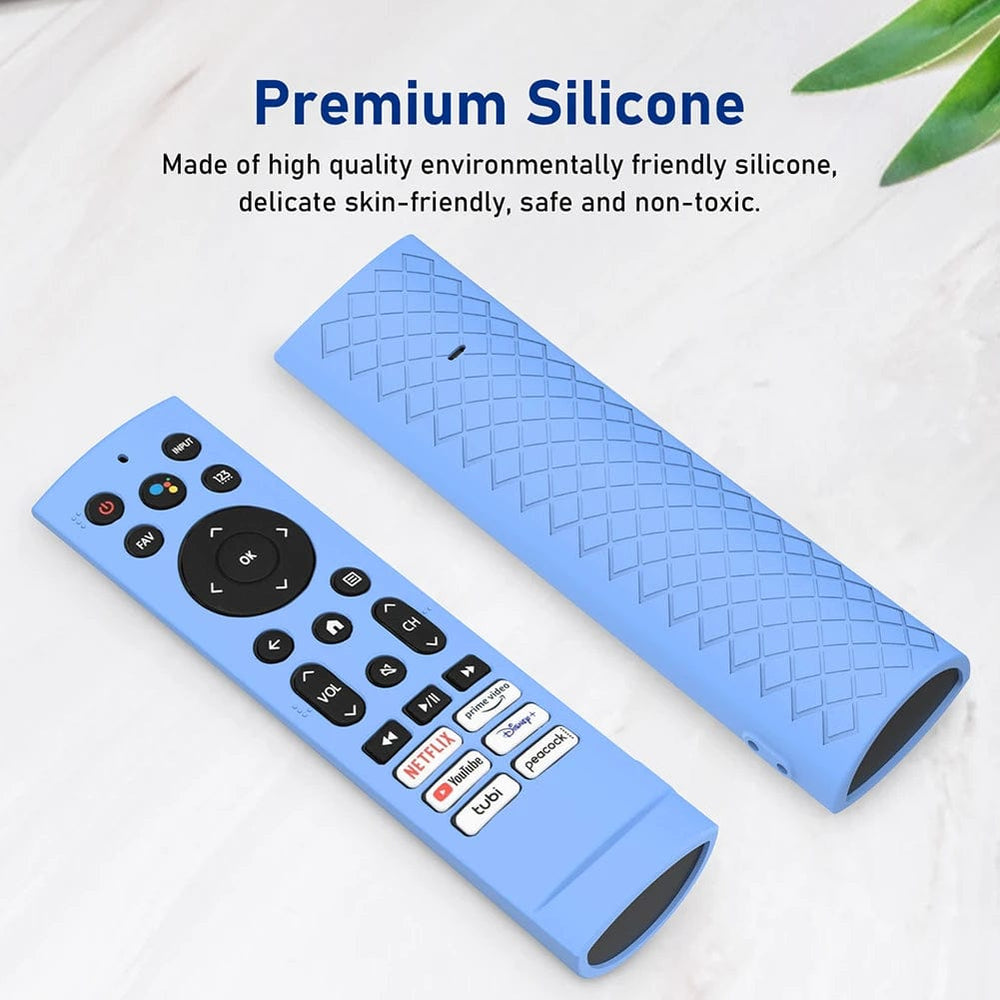 Planet Gates green / CHINA Silicone Shell for Hisense ERF3F80H ZDB1210320 Remote Control Smart TV Remote Sleeve Dustproof Protective Cover Replacement Case