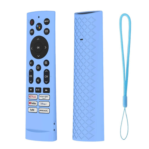 Planet Gates green / CHINA Silicone Shell for Hisense ERF3F80H ZDB1210320 Remote Control Smart TV Remote Sleeve Dustproof Protective Cover Replacement Case