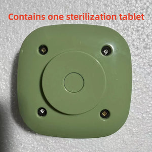 Planet Gates green Closestool Sterilization Lamp UVC Ultraviolet Disinfection Lamp Toilet Bathroom USB Rechargeable Sterilizer Aromatherapy Tablets