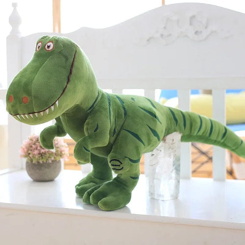 Planet Gates green / Contains tail  40cm 1pc 40-100cm New Dinosaur Plush Toys Cartoon Tyrannosaurus Cute Stuffed Dolls for Kids Children Boys Birthday Gift