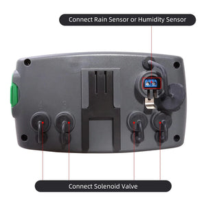 Planet Gates green controller / CHINA Aqualin Garden Automatic 4-zone Irrigation Watering Timer Controller System with 2 Solenoid Valve Irrigation Programmer