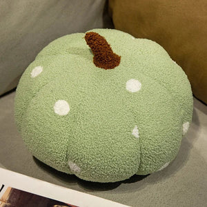 Planet Gates green dot FXQ / about 25-28cm Simulation 18-35cm Pillow Halloween Pumpkin Plush Toys Plant High Quality Soft Stuffed Doll Birthday Children's Girls Gifts